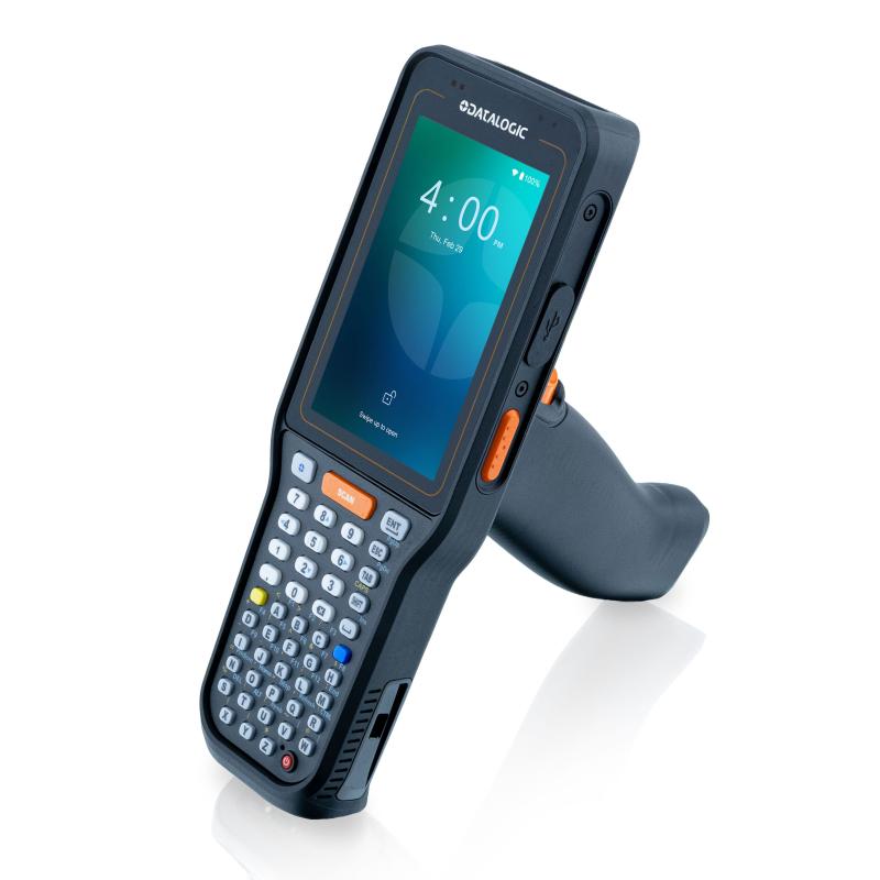 Datalogic Skorpio X40, 2D, SR, 48 Key, 6GB/128GB, Gun, Qi