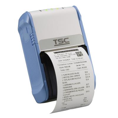 TSC Alpha-2R, 8 Punkte/mm (203dpi), USB, BT, wei&szlig;, blau