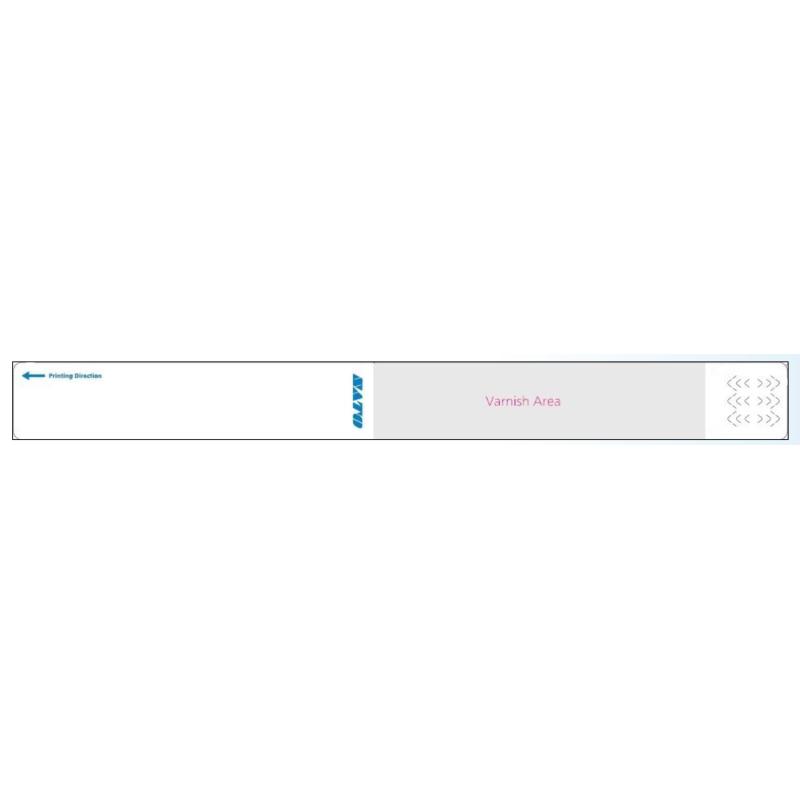 Sato Wristband, DT, Erwachsene, Klebeverschluss, Breit