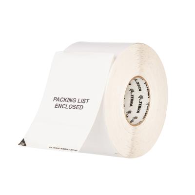 Zebra Z-Slip, Etikettenrolle, f&uuml;r Midrange/High End Drucker, Kern: 76mm, Durchmesser: 200mm, Ma&szlig;e (B