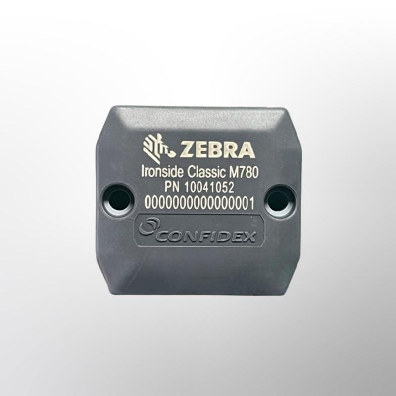 RFID HARD TAG, IRONSIDE CLASSIC, 2.03x1.87x0.39in (51.5x47.5x10mm), 500/BOX