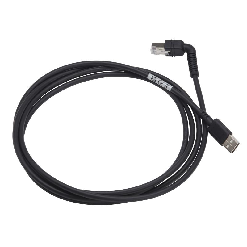 Verbindungskabel USB, L&auml;nge: 0.6 m, angewinkelt