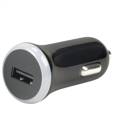Mobilis Autoladeger&auml;t Mini 1 USB A (12-24V-out 5V - 1x2,1A) - Softtasche 001280