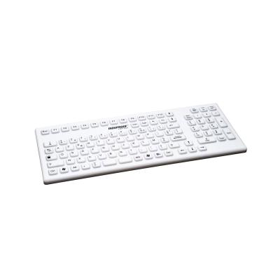 Tastatur InduProof Smart Compact TKG-086-IP68-BLACK-USB-DE IP68