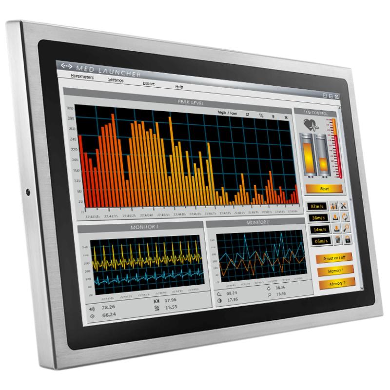 Hygrolion 245, 23,8", Panel PC, IP66, Core i5-8365UE, 8GB, 128GB SSD, Edelstahl, L&uuml;fterlos, CP40