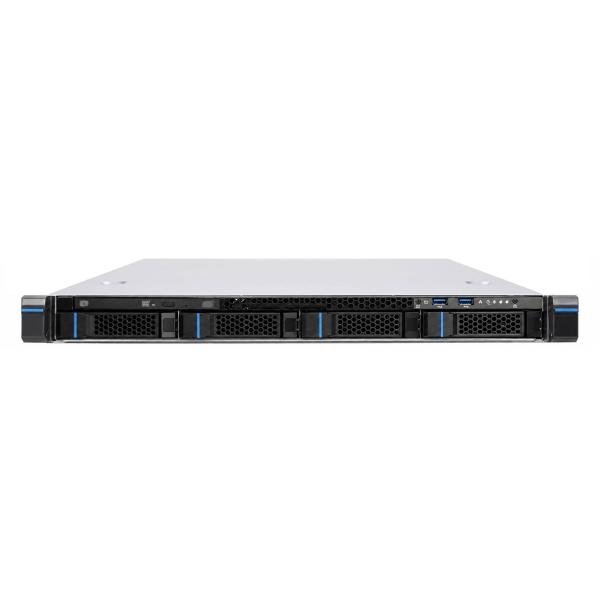 19" Gehäuse RM-146 1HE,400W, 4xHDD schw