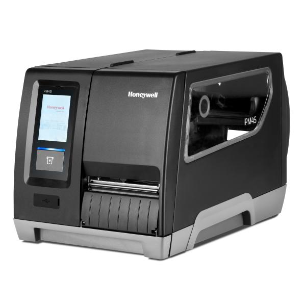 Honeywell PM45 Industrial Printer,TT,300DPI,4'' label width,Touch Display,LAN/USB/Industrial interf.