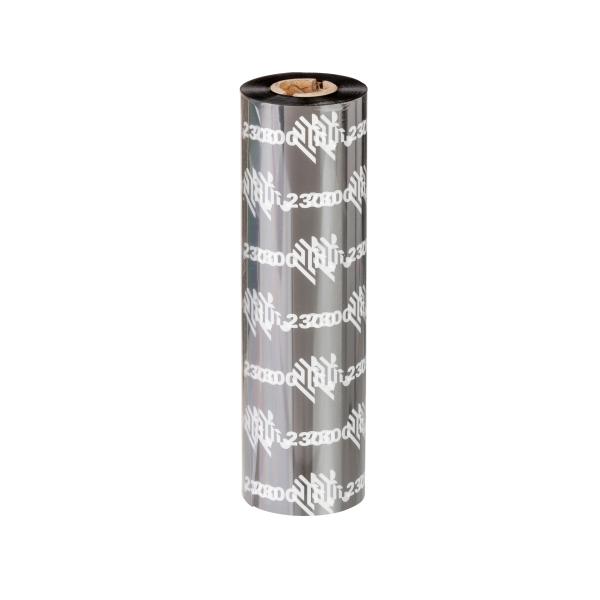 Thermotransferband, Zebra, 2300, Wachs, Rollenbreite: 64mm, Kernbreite: 110mm, Kern: 12,7mm, Länge: