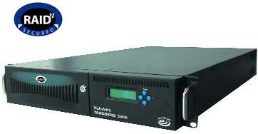 Tandberg ValuNAS &#8211; NAS-Lösung mit S-ATA Festplatten im RAID Verbund