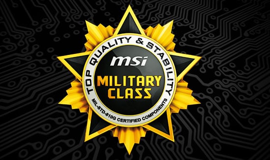 MSI Military Class Motherboards für den professionellen Einsatz